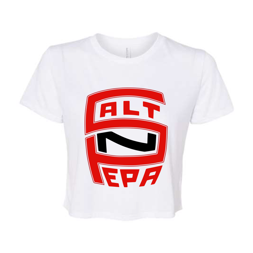 "Shake Your Thang" Commemorative Crop Top (White)